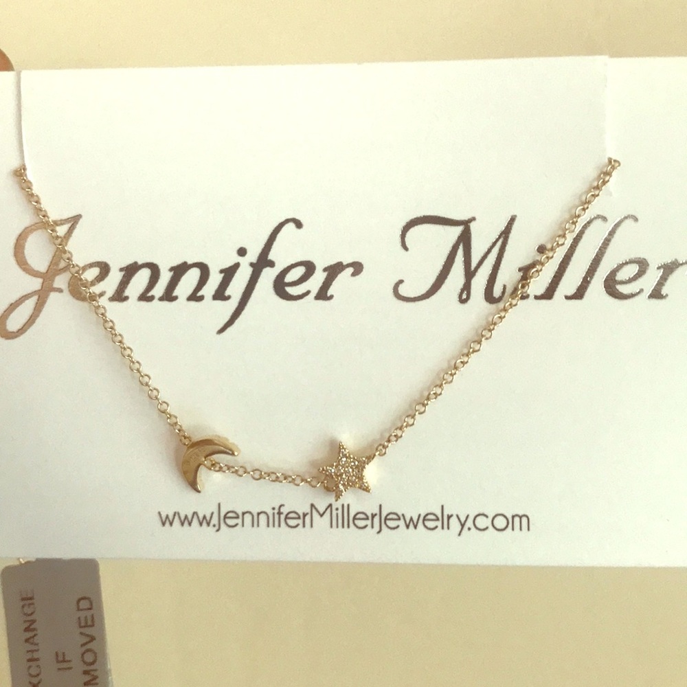 Jennifer Miller Moon and Star Bracelet